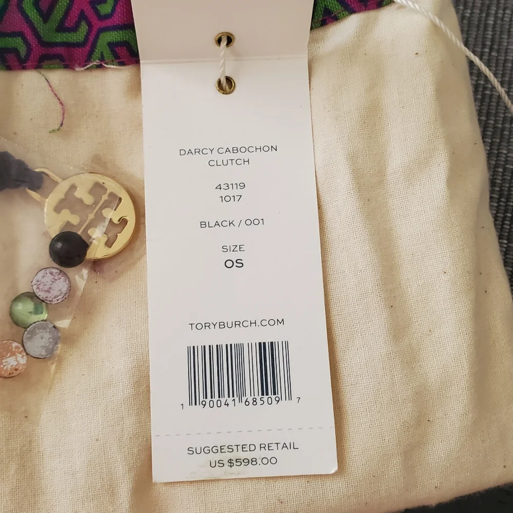 Tory Burch Darcy Cabochon Clutch - Picture 5 of 8